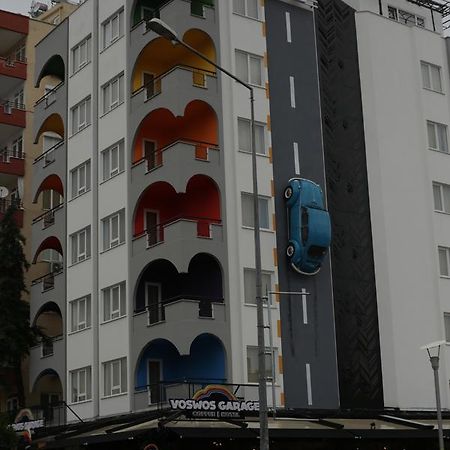 אנטליה Voswos Garage Coffee Hotel מראה חיצוני תמונה