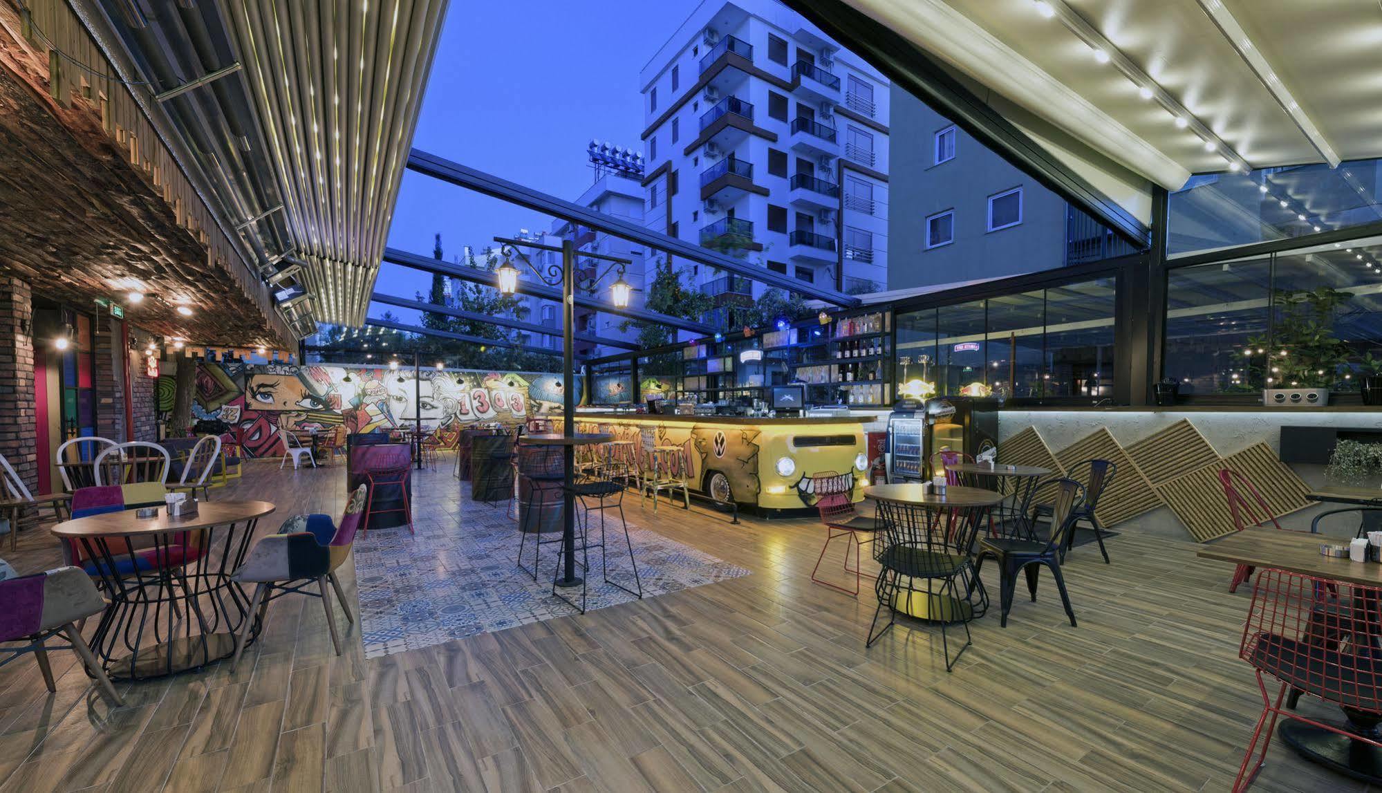 אנטליה Voswos Garage Coffee Hotel מראה חיצוני תמונה